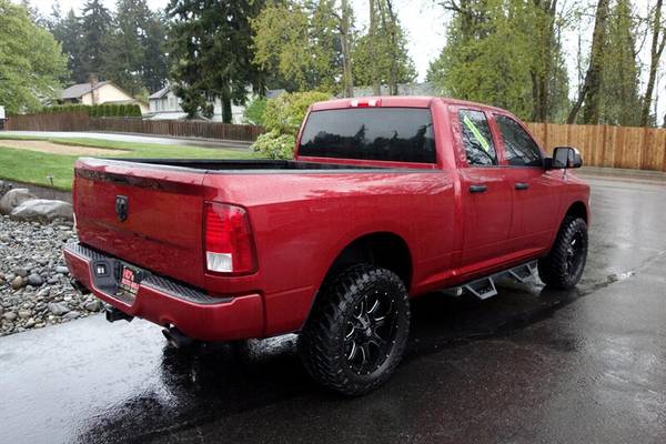 2013 RAM 1500 Quad Cab 4WD ONLY 97K MILES! VERY NICE! 5 7L HEMI! for sale in PUYALLUP, WA – photo 2