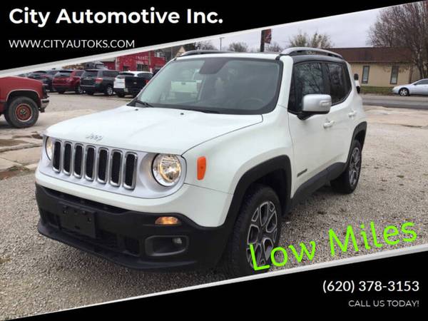 2017 Jeep Renegade Limited 4X4 - cars & trucks - by dealer - vehicle... for sale in Fredonia, KS