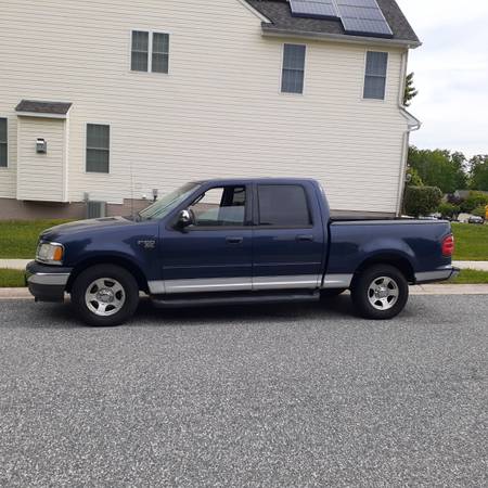 2002 Metallic Blue Ford F-150 Supercrew Cab - - by for sale in Gambrills, MD – photo 2