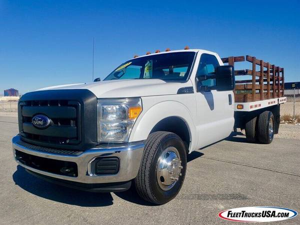 2012 FORD F350 DUALLY w/12 STAKE BED - HD MAXON LIFT GATE 19k for sale in Las Vegas, CA – photo 19