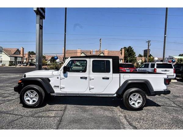 2020 Jeep Gladiator Sport S pickup Bright White Clearcoat - cars &... for sale in El Paso, TX – photo 6