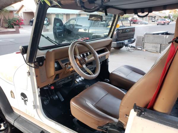 1987 JEEP WRANGLER YJ!!!! - cars & trucks - by owner - vehicle... for sale in Peoria, AZ – photo 4