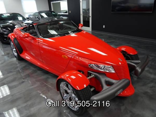 1999 Plymouth Prowler Roadster * Like new * Only 1,461 miles * -... for sale in Waterloo, IA – photo 2