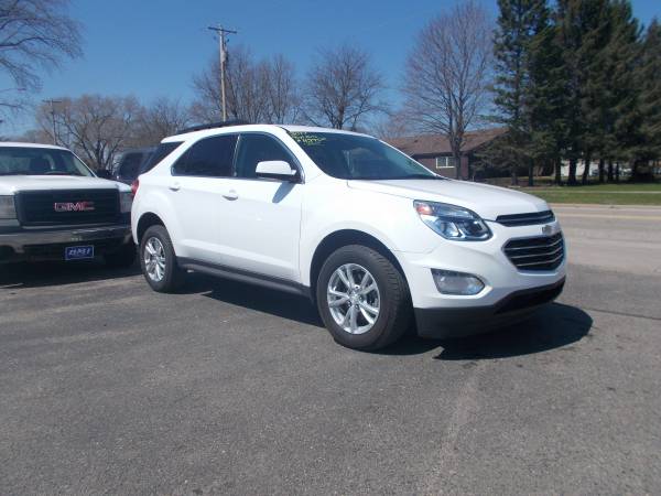 2017 Chevy Equinox LT White - - by dealer - vehicle for sale in Rosholt, WI – photo 2