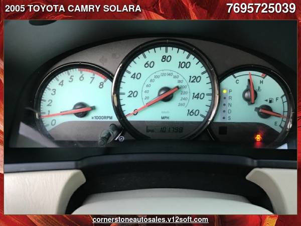 2005 TOYOTA CAMRY SOLARA SE - cars & trucks - by dealer - vehicle... for sale in Flowood, MS – photo 11