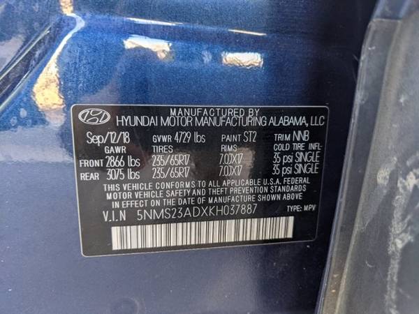 2019 Hyundai Santa Fe SE 128412; - - by dealer for sale in Greeley, CO – photo 22