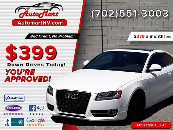 🚙😍Terrible Credit? Low Down? We got you! $399 down drives today!😍🚙 for sale in Las Vegas, NV – photo 3