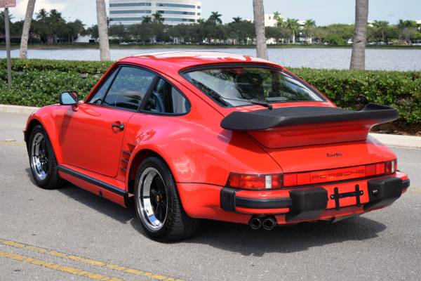 1988 Porsche 911 Slant Nose 930 Turbo ONLY 7K MILES MINT Time Capsule for sale in Miami, NY – photo 3
