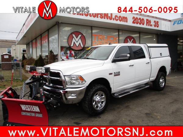 2017 RAM 2500 SLT CREW CAB 4X4 W/PLOW - - by dealer for sale in South Amboy, NY