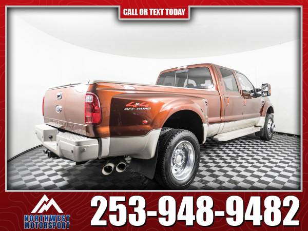 2008 Ford F-450 Lariat King Ranch Dually 4x4 - - by for sale in PUYALLUP, WA – photo 4