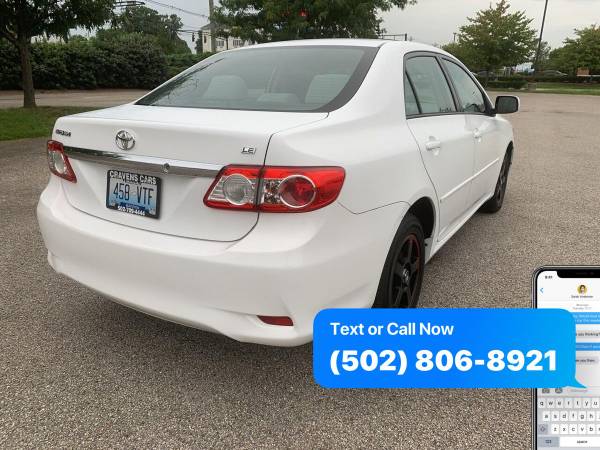 2011 Toyota Corolla LE 4dr Sedan 4A EaSy ApPrOvAl Credit Specialist... for sale in Louisville, KY – photo 5