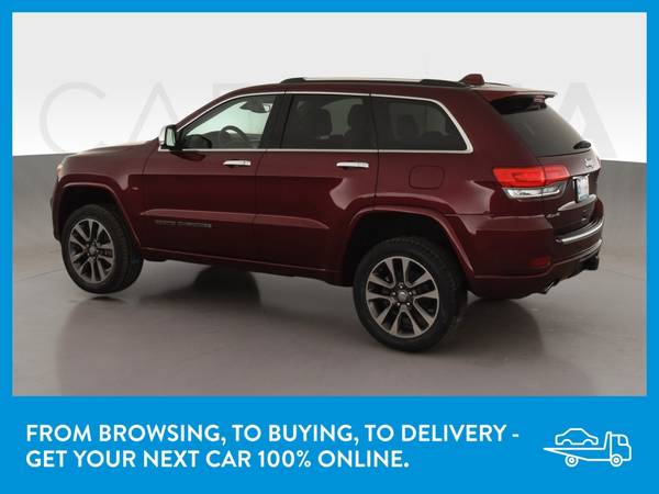 2017 Jeep Grand Cherokee Overland Sport Utility 4D suv Burgundy for sale in Charlotte, NC – photo 5