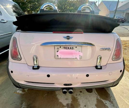 2005 Soft Pink Mini Cooper S Convertible-New Brakes,Struts,Tires -... for sale in Kerrville, TX – photo 8