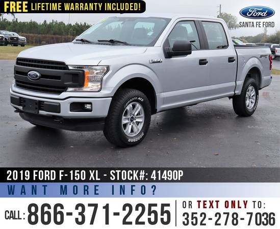 2019 FORD F150 XL 4WD Tailgate Step, SYNC, Backup Camera for sale in Alachua, FL – photo 3