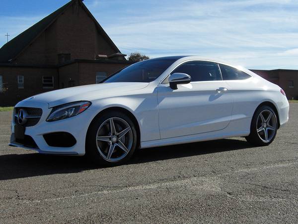 ► 2017 MERCEDES BENZ C300 COUPE - AWD, NAVI, PANO ROOF, AMG WHEELS -... for sale in East Windsor, CT – photo 7