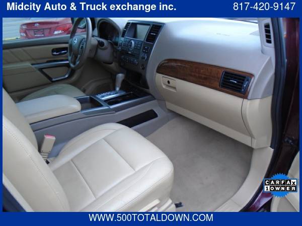 2015 Nissan Armada 2WD 4dr Platinum Ltd Avail 500totaldown com for sale in Haltom City, TX – photo 11