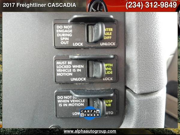 2017 FREIGHTLINER CASCADIA EVOLUTION - cars & trucks - by dealer -... for sale in Wadsworth, OH – photo 23