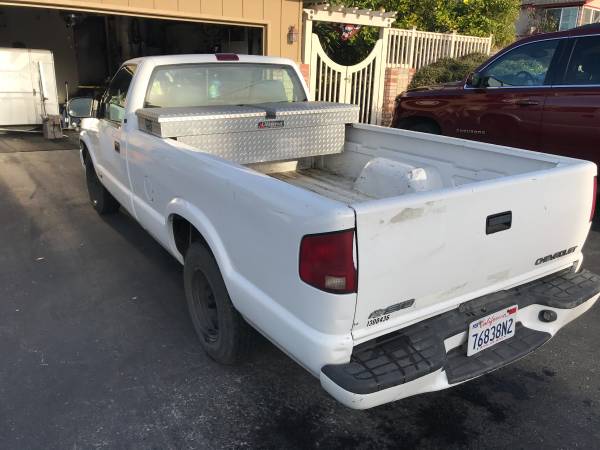 2001 Chevy S-10 LS - cars & trucks - by owner - vehicle automotive... for sale in El Granada, CA – photo 4