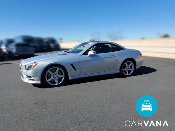 2013 Mercedes-Benz SL-Class SL 550 Roadster 2D Convertible Silver -... for sale in Denver , CO – photo 4