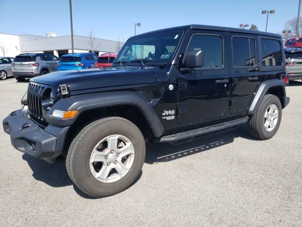 2019 Jeep Wrangler Unlimited Sport suv Black Clearcoat - cars & for sale in Other, PA – photo 3