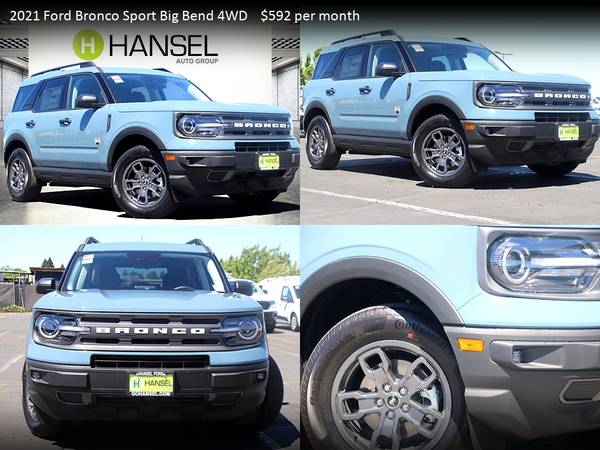 2021 Ford Bronco Sport Big Bend FOR ONLY 599/mo! for sale in Santa Rosa, CA – photo 17