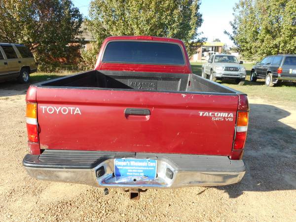 1999 Toyota Tacoma 4WD Ext Cab (Red) $4,900 - cars & trucks - by... for sale in West Point MS, MS – photo 3