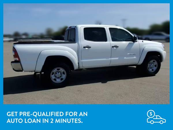 2011 Toyota Tacoma Double Cab PreRunner Pickup 4D 5 ft pickup White for sale in Fort Collins, CO – photo 9