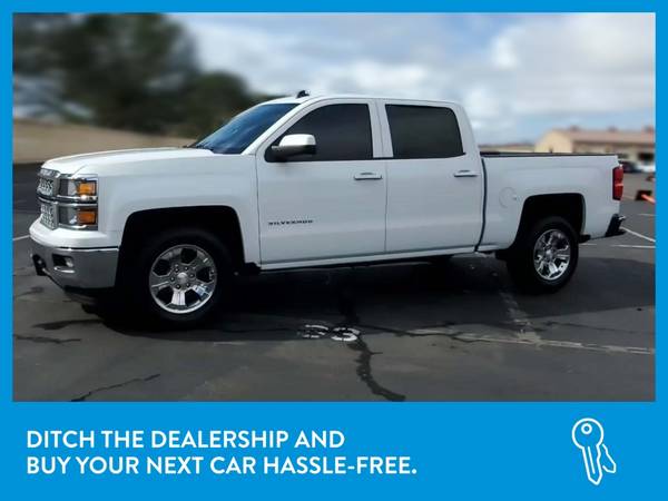 2014 Chevy Chevrolet Silverado 1500 Crew Cab LT Pickup 4D 5 3/4 ft for sale in College Station , TX – photo 4