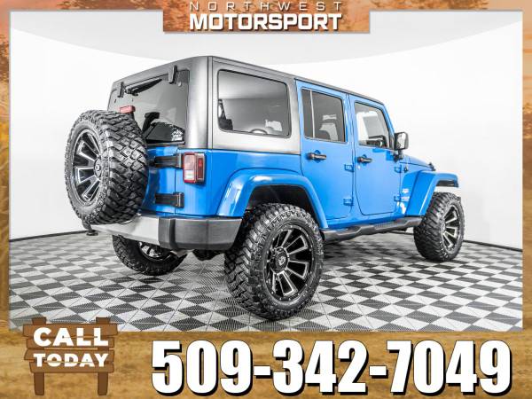 Lifted 2011 *Jeep Wrangler* Unlimited Sahara 4x4 for sale in Spokane Valley, WA – photo 5