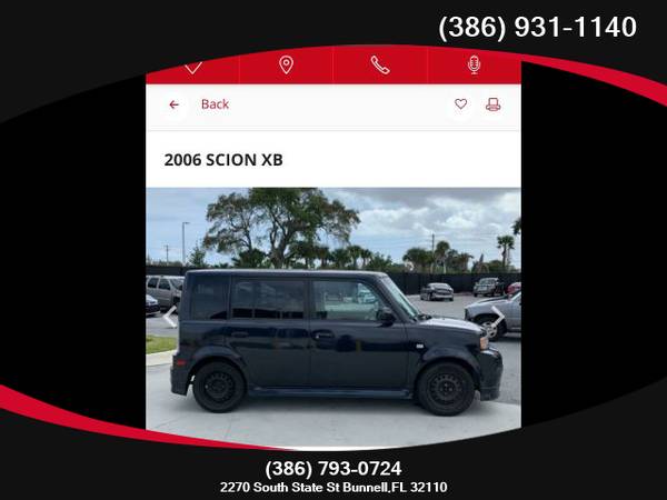 2006 Scion xB - Financing Available! - cars & trucks - by dealer -... for sale in Bunnell, FL