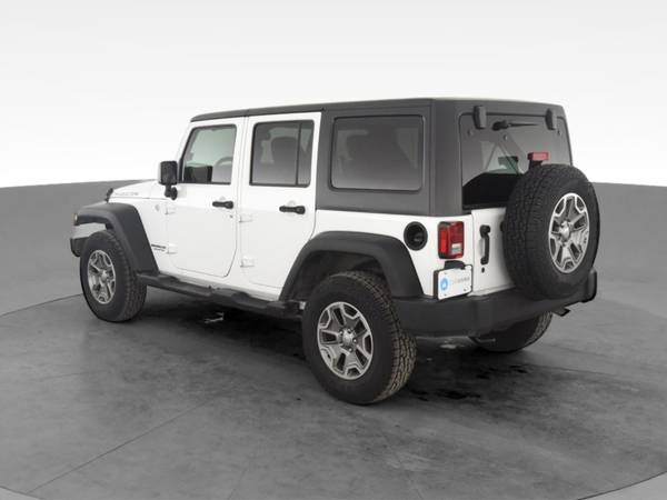 2015 Jeep Wrangler Unlimited Rubicon Sport Utility 4D suv White - -... for sale in Beaumont, TX – photo 7