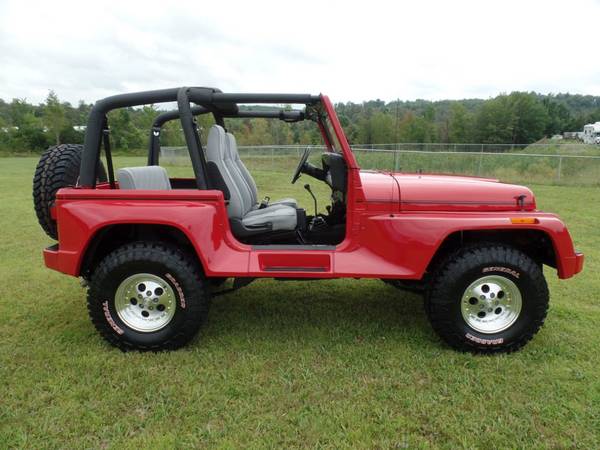 1992 *Jeep* *Wrangler* *2dr Renegade* Red for sale in Johnstown , PA – photo 2