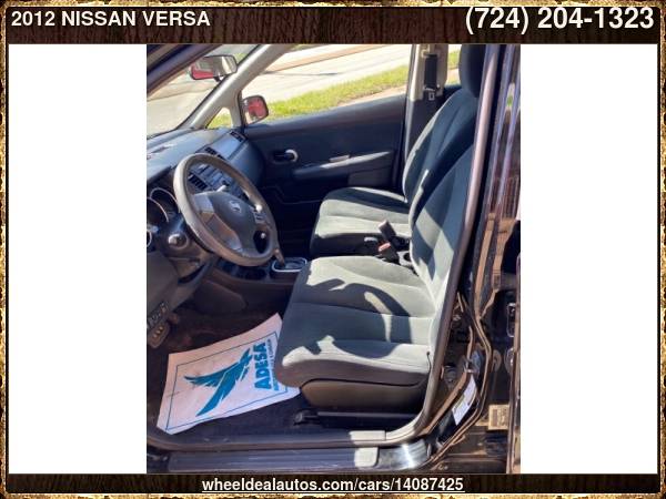 2012 NISSAN VERSA 1 8 S - - by dealer - vehicle for sale in New Kensington, PA – photo 4