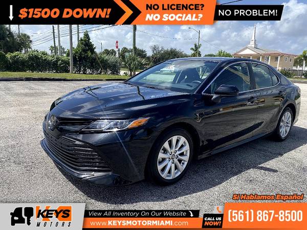 302/mo - 2019 Toyota Camry Sdn LE Auto - - by dealer for sale in West Palm Beach, FL – photo 9