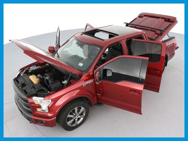 2015 Ford F150 SuperCrew Cab Lariat Pickup 4D 5 1/2 ft pickup Red for sale in Atlanta, GA – photo 15
