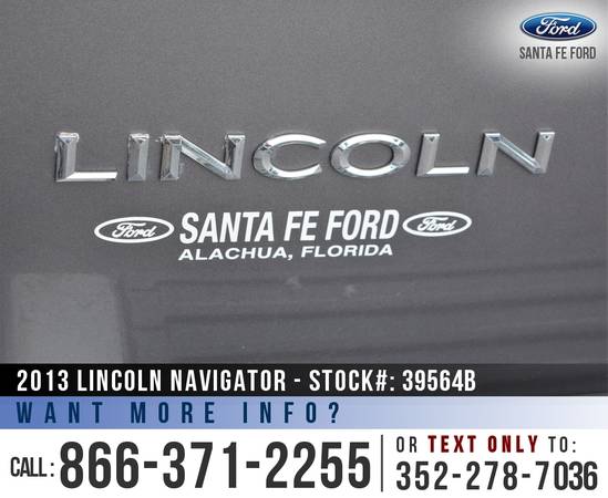 2013 LINCOLN NAVIGATOR *** Bluetooth, Leather Seats, SiriusXM *** for sale in Alachua, FL – photo 23