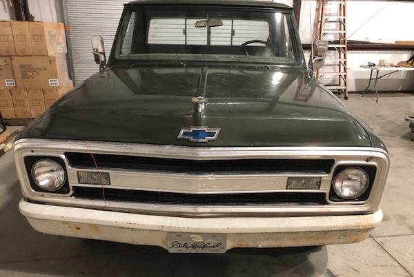 1969 Chevy C10 Stepside Pickup with Spare Tire Cover for sale in Cleveland, NC – photo 9