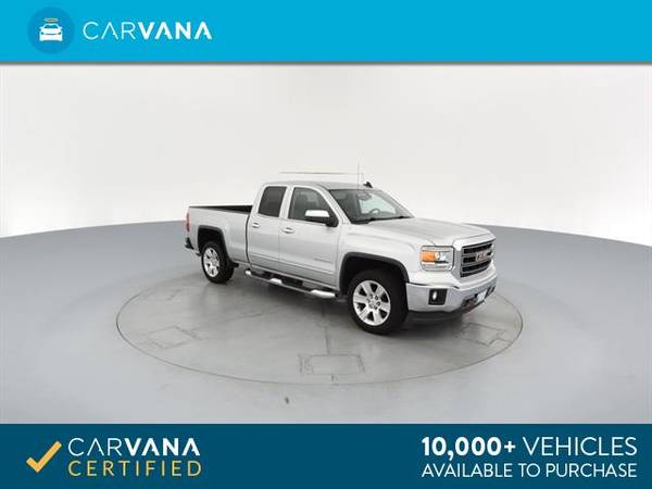 2015 GMC Sierra 1500 Double Cab SLT Pickup 4D 6 1/2 ft pickup Silver - for sale in TAMPA, FL – photo 9