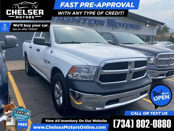 317/mo - 2015 Ram 1500 Tradesman 4WD! Crew 4 WD! Crew 4-WD! Crew Cab for sale in Chelsea, OH – photo 4