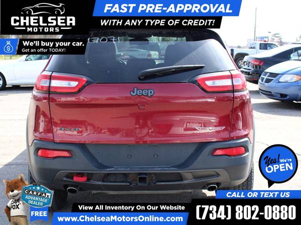 318/mo - 2016 Jeep Cherokee Trailhawk 4WD! 4 WD! 4-WD! - Easy for sale in Chelsea, MI – photo 8