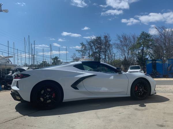 2020 Chevy Corvette C8, 2LT Package, ARCTIC WHITE, ADRENALINE RED -... for sale in West Palm Beach, FL – photo 10