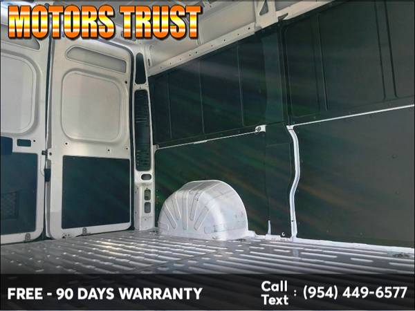 2019 Ram ProMaster Cargo Van 2500 High Roof 136" WB BAD CREDIT NO... for sale in Miami, FL – photo 21