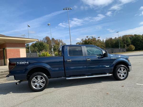 2014 Ford F-150 Blue 4WD F150 Crew Cab Low Miles Leather Longbed for sale in Douglasville, AL – photo 7
