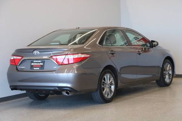 2016 Toyota Camry SE sedan Predawn Gray - - by dealer for sale in Nampa, ID – photo 4