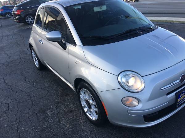 2013 FIAT 500 TWO OWNER SPORTY SILVER MANY SERVICES PER CARFAX LOOK >> for sale in San Antonio, TX – photo 6