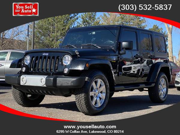 2015 Jeep Wrangler - Financing Available! - cars & trucks - by... for sale in Lakewood, WY