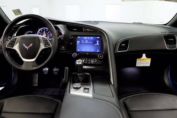 LEATHER! MANUAL! 2014 Chevy CORVETTE STINGRAY Z51 1LT Coupe Blue for sale in Clinton, AR – photo 5