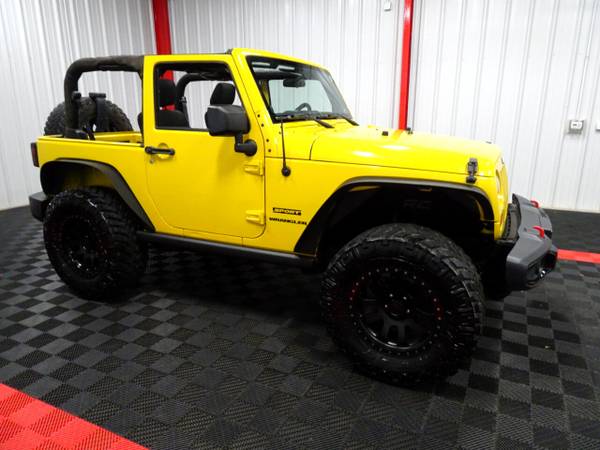 2011 Jeep Wrangler 4WD 2dr Sport hatchback Yellow - cars & trucks -... for sale in Branson West, MO – photo 5