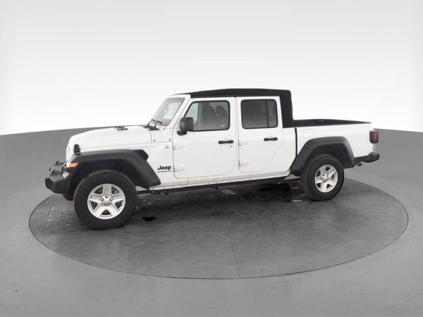 2020 Jeep Gladiator Sport Pickup 4D 5 ft pickup White - FINANCE... for sale in Lewisville, TX – photo 4
