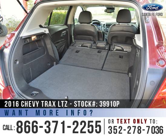 2016 CHEVY TRAX LTZ *** Cruise, Onstar, Leather Seats, BOSE Audio*** for sale in Alachua, FL – photo 19